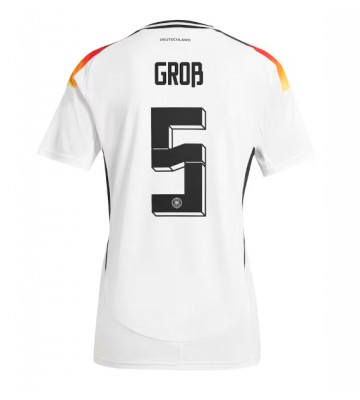 Tyskland Pascal Gross #5 Hjemmebanetrøje EM 2024 Kort ærmer